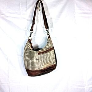 Myra  Cottagecore Hobo Over The Shoulder Slouchy Casual Rustic Bag